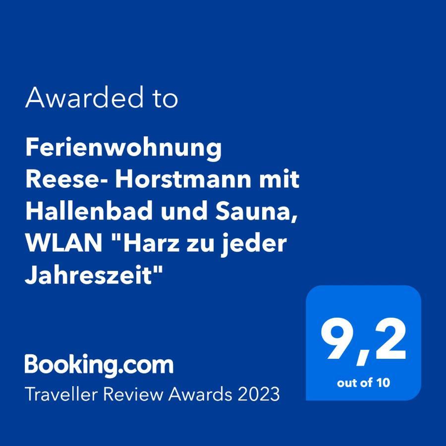 Ferienwohnung Reese- Horstmann Mit Hallenbad Und Sauna, Wlan "Harz Zu Jeder Jahreszeit" Bad Harzburg Exterior photo